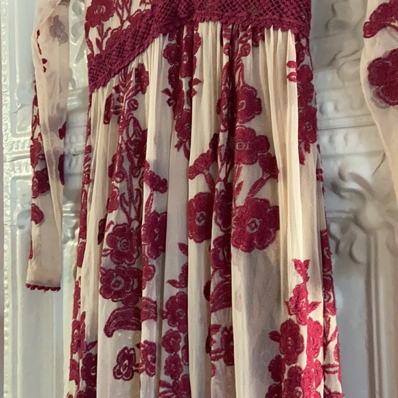 For Love and Lemons Red Temecula Maxi Dress - Picture 13 of 14
